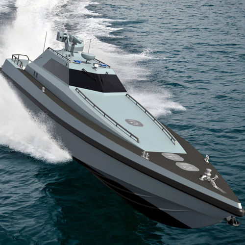 Профессиональный катер катер береговой охраны - 65 HARPOON - ARES Shipyard - с внутренним мотором / из алюминия