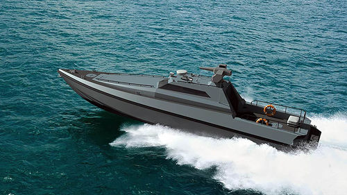 Профессиональный катер катер береговой охраны - 55 HARPOON - ARES Shipyard - с внутренним мотором / из композита