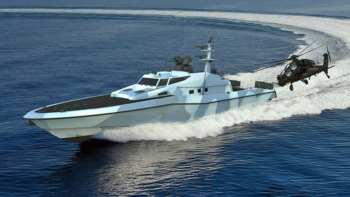 Специальное судно для ведения наблюдения - 95 FAMB - ARES Shipyard - из алюминия