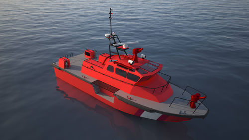 Профессиональный катер пожарный катер - 20 FiFi  - ARES Shipyard - с внутренним мотором / из алюминия
