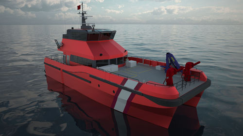 Поисково-спасательное судно катамаран - 25 CAT FiFi - ARES Shipyard - из алюминия