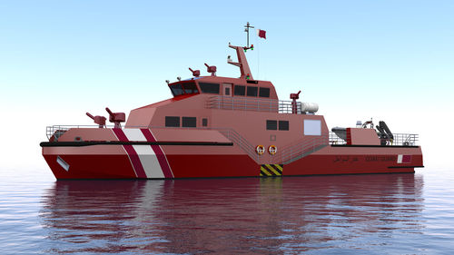 Поисково-спасательное судно из алюминия - 35 FiFi - ARES Shipyard