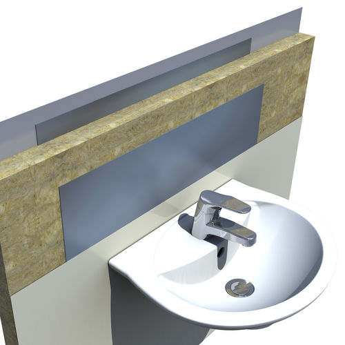Сэндвич-панель для перегородки на судне - PANEL REINFORCED - PANELFA S.L.U - из минеральной ваты / из стали
