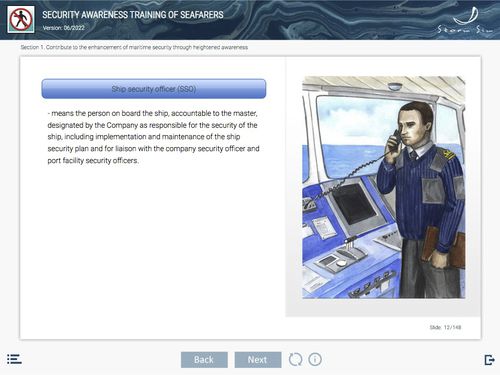 Программное обеспечение ELM - Security awareness - STORM SIM - для судна