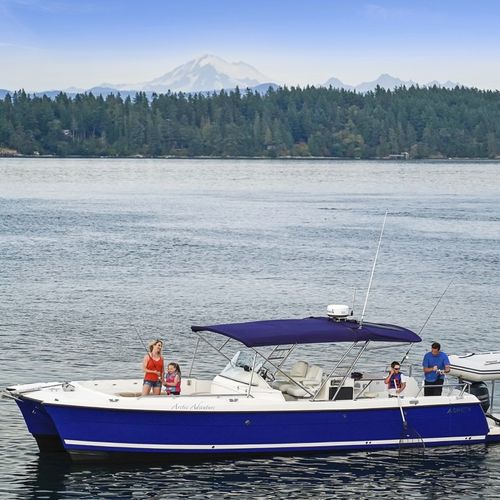 Быстроходный катер катамаран - L107 - Aspen Power Catamarans - c подвесным мотором / двухмоторный / открытый