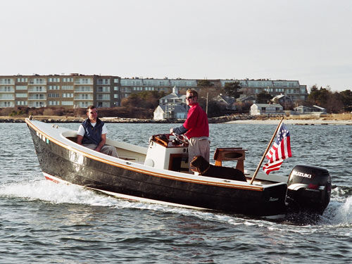 Открытый катер c подвесным мотором - RB 18 - HABER YACHTS Sp. z o.o.  - с центральной консолью / макс. 6 человек / традиционный