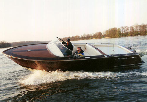 Небольшой катер с внутренним мотором - GC 740 - HABER YACHTS Sp. z o.o.  - дизельный / с двойной консолью / открытый