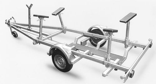 Дорожный прицеп - B900-B1800 - Heku-Fahrzeugbau GmbH  - для разгрузочно-погрузочных работ / для парусника / одноосный