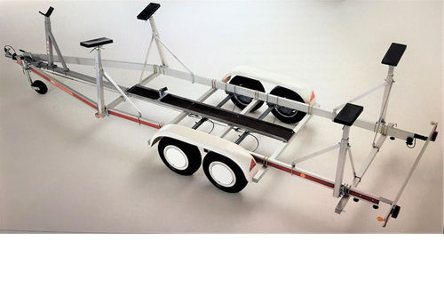 Дорожный прицеп - B2000-B3500 - Heku-Fahrzeugbau GmbH  - для разгрузочно-погрузочных работ / для парусника / тандем