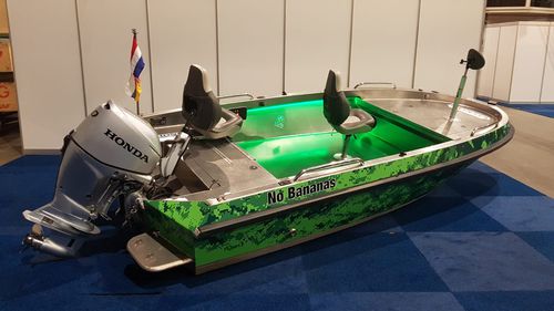 Ботик c подвесным мотором - 500 Sport - Tinn-Silver aluminium boats - для спортивной рыбалки / из алюминия