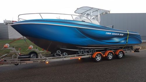 Открытый катер c подвесным мотором - 930 Offshore - Tinn-Silver aluminium boats - двухмоторный / с центральной консолью / оффшорный