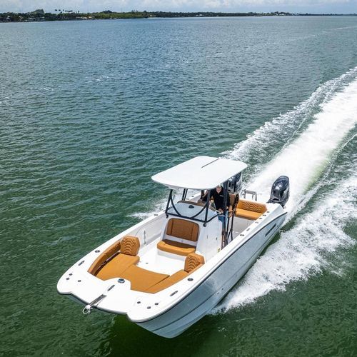 Открытый катер катамаран - 240 GFX - Twin Vee Catamarans, Inc. - c подвесным мотором / двухмоторный / с центральной консолью