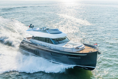 Круизная моторная яхта - 61S - Steeler Yachts - с флайбриджем / 3 каюты / корпус водоизмещающего типа