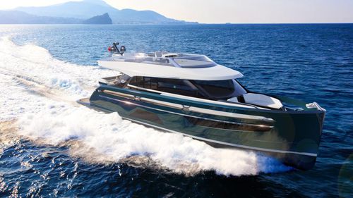 Круизная моторная яхта - 67S - Steeler Yachts - с флайбриджем / 3 каюты / из алюминия