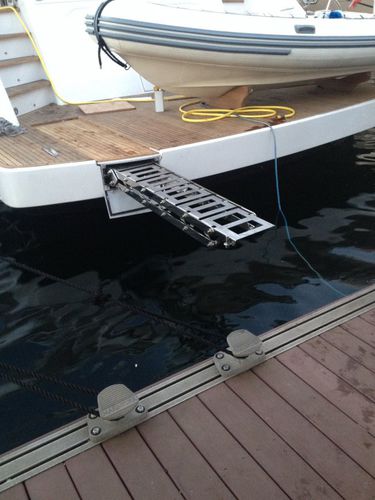 Мосток для яхты - krommen stainless steel yacht accessories - выдвижной / из нержавеющей стали