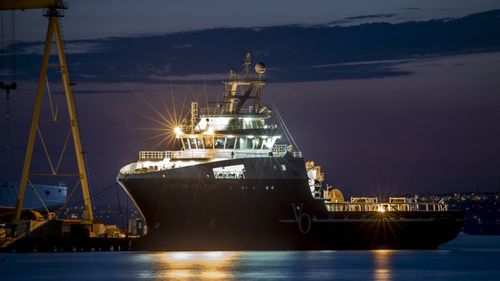 Судно для сейсмического исследования BV - OCEAN FORTUNE - Cemre Shipyard - подъемный кран