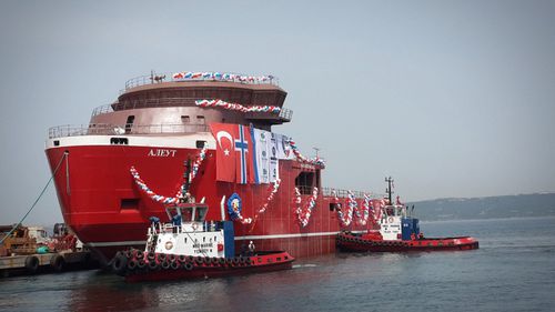Служебное судно для плавания в открытом море ледокол - AJIEYT - Cemre Shipyard - DNV-GL