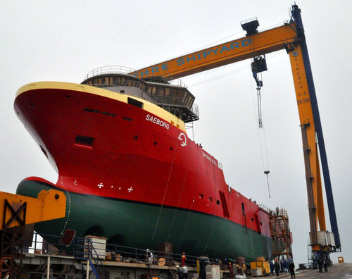 Служебное судно для плавания в открытом море снабжения платформ - PSV - SEABORG - Cemre Shipyard