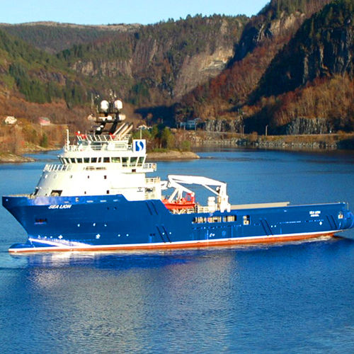 Служебное судно для плавания в открытом море для обработки якорей типа AHT - SEA LION - Cemre Shipyard