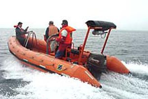 Профессиональный катер спасательное судно - FRB 600  - Survitec Zodiac - c подвесным мотором / надувная лодка с полужестким корпусом