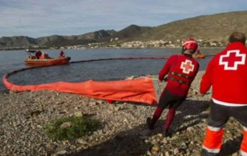 Заграждение для содержания в изолированном пространстве - GRINTEC Beach - SORBCONTROL - надувное