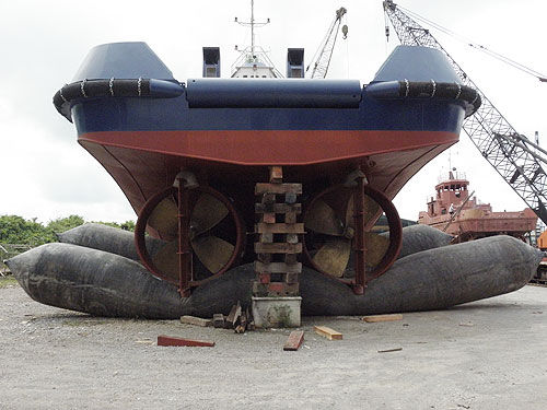 Воздушный мешок для портов и терминалов - Qingdao Shunhang Shipping supplies Co.,Ltd. - для судна / для спуска на воду / для подъема