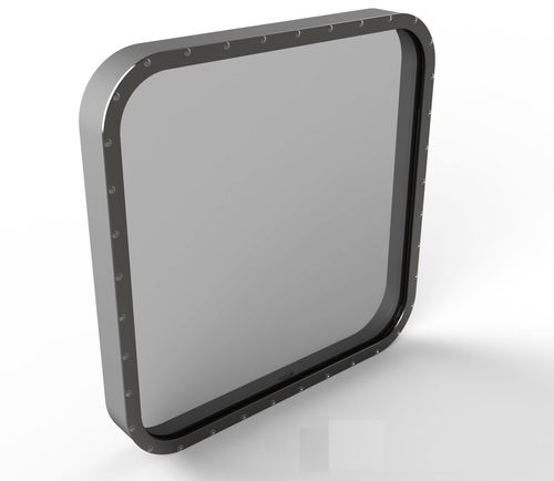 Окно для судна - Fixed - ALUMINYUM IS - SHIP WINDOWS AND SCUTTLES - для яхты / фиксированное / прямоугольное