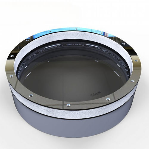 Круглый иллюминатор - A60 - ALUMINYUM IS - SHIP WINDOWS AND SCUTTLES - для яхты / для судна / огнезащитный