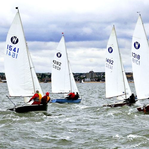 Двухместный швертбот - Wanderer  - Hartley Boats - для регаты