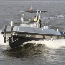 Профессиональный катер портовый служебный катер - HARBOUR 75 - STORMER MARINE - с внутренним мотором / из алюминия