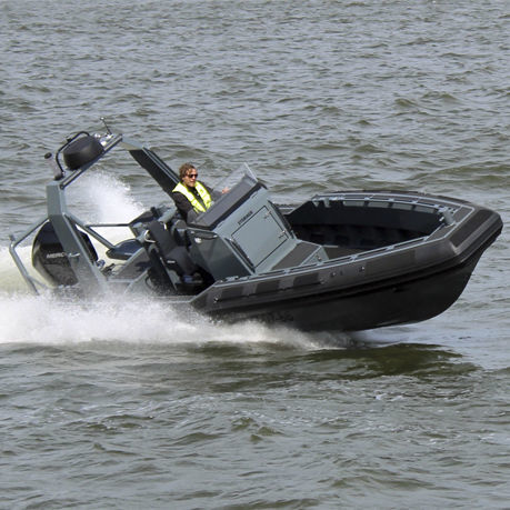 Профессиональный катер спасательное судно - 75 - STORMER MARINE - коммерческое судно / c подвесным мотором / надувная лодка с полужестким корпусом