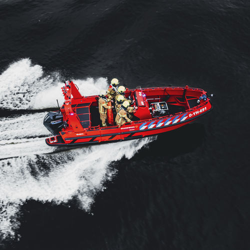 Профессиональный катер катер береговой охраны - RESCUE 75 - STORMER MARINE - спасательное судно / c подвесным мотором / из алюминия