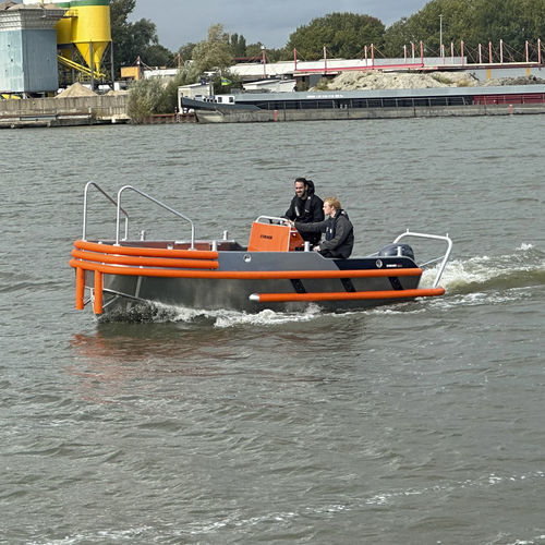 Профессиональный катер портовый служебный катер - HARBOUR 60 - STORMER MARINE - c подвесным мотором / из алюминия