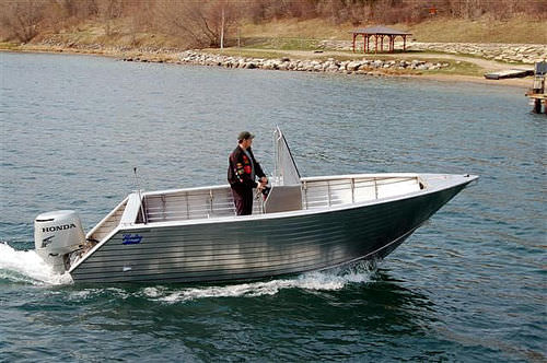 Открытый катер c подвесным мотором - GEORGIAN BAY 20' - Henley Boats™ - с центральной консолью / из алюминия
