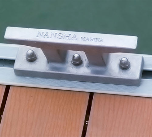Швартовная утка для понтона - ALCL-3T02 - Goodocks Marine (Hong Kong) Co., Ltd. - двойная / из алюминия