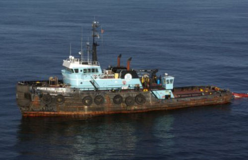 Буксир из стали - Atlantic Salvor - Donjon Marine