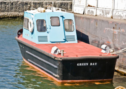 Профессиональный катер рабочее судно - Green Bay - Donjon Marine - с внутренним мотором / из алюминия / полужесткий