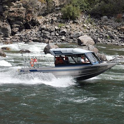 Реактивный рыболовно-прогулочный катер - Finlayson - Bentz Boats - с рулевой рубкой / из алюминия