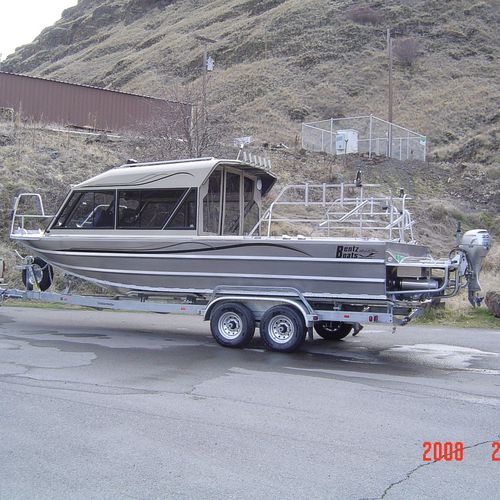 Реактивный рыболовно-прогулочный катер - Fewel - Bentz Boats - двухмоторный