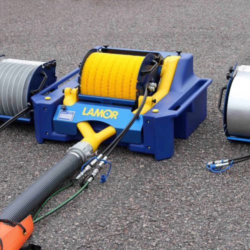 Нефтеуловитель с щеткой - Minimax 25 - LAMOR - с диском