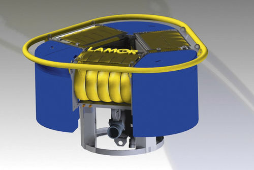 Нефтеуловитель пороговый скиммер - LMS 115/140 - LAMOR - с щеткой / с диском