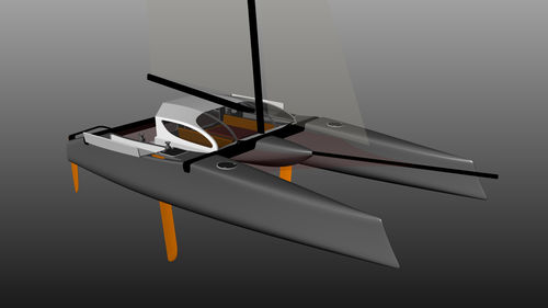 Катамаран - Design Catamaran Inc - круизно-гоночный / с закрытым кокпитом