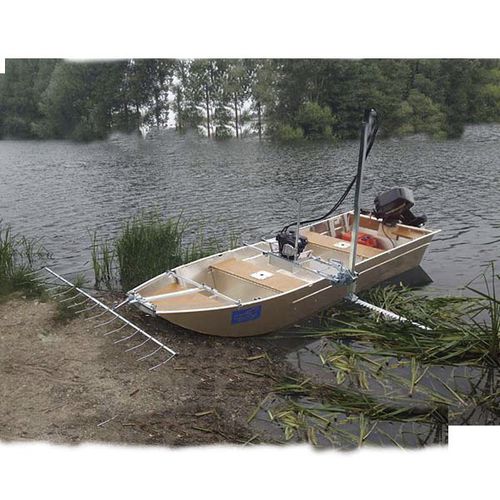 Судно против загрязнения - Barque dépollution - La Maltière - Alu Speed Boat - c подвесным мотором / дизельный / электрический