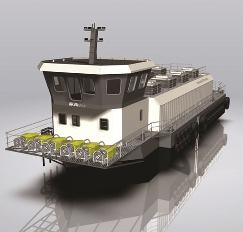 Судно для аквакультуры фидер - AM 400 - AKVA Group ASA