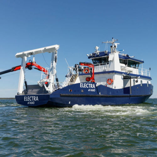 Профессиональный катер научно-исследовательское судно - ELECTRA - Baltic Workboats AS - с внутренним мотором / из алюминия
