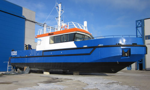 Профессиональный катер прибрежное лоцмейстерское судно - LOTAS - Baltic Workboats AS - с внутренним мотором / из алюминия