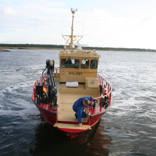 Профессиональный катер десантный катер - MKL 1321 - Baltic Workboats AS - с внутренним мотором