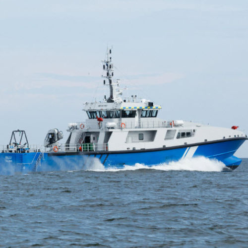 Специальное судно для наблюдения offshore - 45 WP - Baltic Workboats AS - из алюминия / гибридное