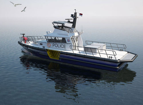 Профессиональный катер катер береговой охраны - 23 WP - Baltic Workboats AS - с внутренним мотором