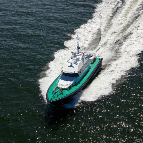 Профессиональный катер катер береговой охраны - ZEELEEUW - Baltic Workboats AS - с внутренним мотором / из алюминия / самовыпрямляющийся